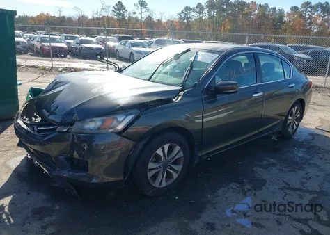 2014 Honda Accord Lx из США, поврежденный, VIN 1HGCR2F30EA006433